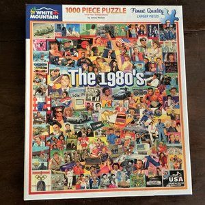 White Mountain The 1980's 1000pc Jigsaw Puzzle